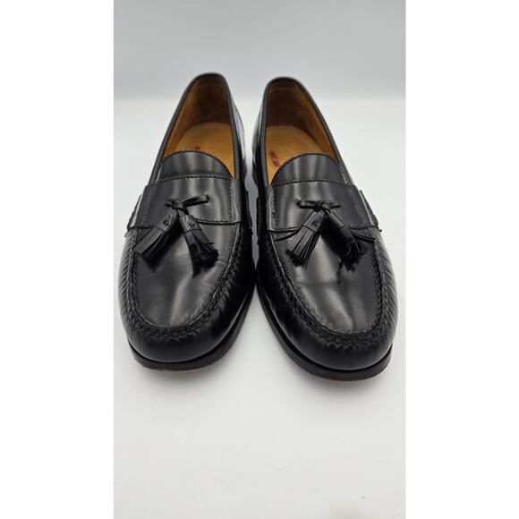 Cole Haan NikeAir Insoles Black US Men’s Sz 10.5N Slip On Tassel Loafers Shoes